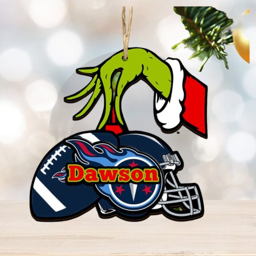 Tennessee Titans NFL Grinch Personalized Ornament SP121023127ID03