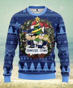 Tennessee Titans Snoopy Dog Christmas Ugly Sweater Christmas Gift Ideas For Fans