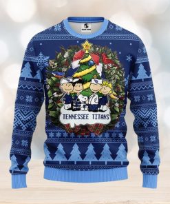 Tennessee Titans Snoopy Dog Christmas Ugly Sweater Christmas Gift Ideas For Fans