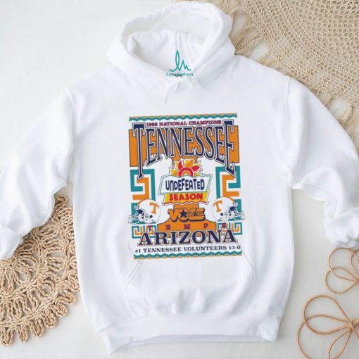 Tennessee Volunteers 1998 National Champions Undefeated Season Tempe Arizona T Shirt