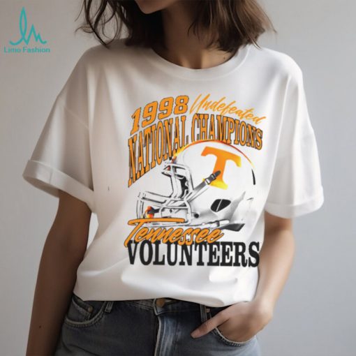 Tennessee Volunteers 1998 Undefeated National Champions Helmet Shirt