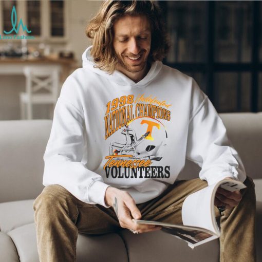 Tennessee Volunteers 1998 Undefeated National Champions Helmet Shirt