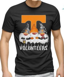 Tennessee Volunteers Gnomies Christmas Funny Black T Shirt Sweatshirt For Fans
