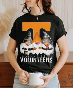 Tennessee Volunteers Gnomies Christmas Funny Black T Shirt Sweatshirt For Fans