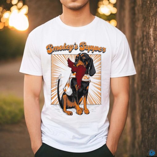 Tennessee Volunteers vs South Carolina Gamecocks mascot Smokey’s Supper shirt