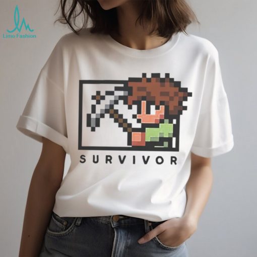 Terraria survivor shirt