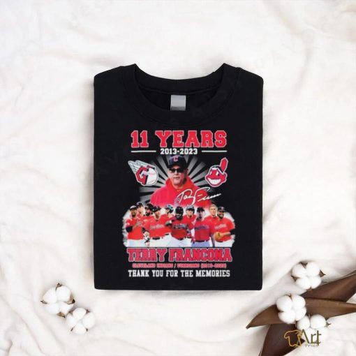 Terry Francona 11 Years Memories T Shirt