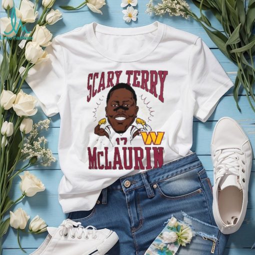 Terry McLaurin Washington Commanders Homage Caricature Player Tri Blend T Shirt
