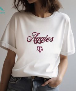 Texas A&M Aggies Fanatics Branded Double Team Script T Shirt