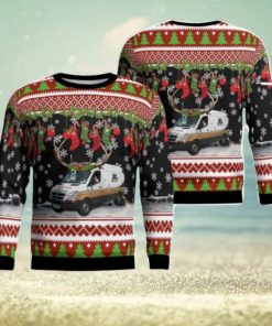 Texas Acadian Ambulance AOP Ugly Sweater Xmas Christmas Hoilday Gift