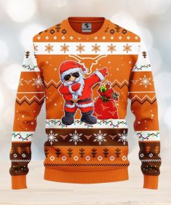 Texas Longhorns Dabbing Santa Claus Christmas Ugly Sweater Sport Christmas Gift Ideas