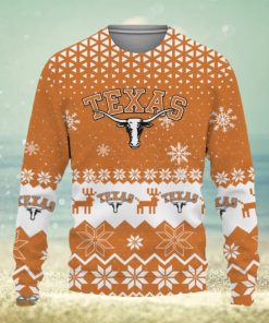 Texas Longhorns Sports Football American Knitted Christmas Sweater