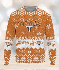 Texas Longhorns Sports Football American Knitted Christmas Sweater