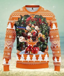 Texas Longhorns Tree Ugly Christmas Ugly Sweater Christmas Gift Ideas For Fans