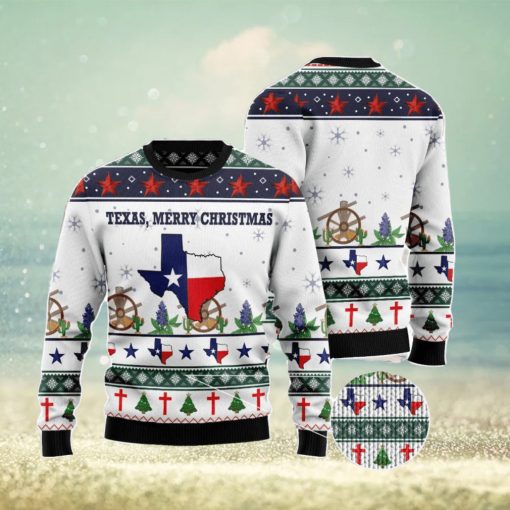 Texas Merry Christmas Family Gift Ugly Christmas Sweater