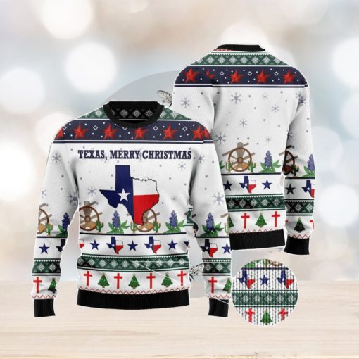 Texas Merry Christmas Family Gift Ugly Christmas Sweater