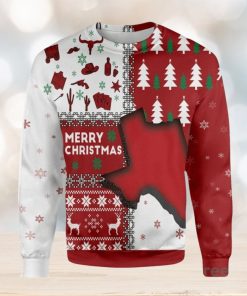 Texas Merry Christmas Ugly Sweater For Men Women