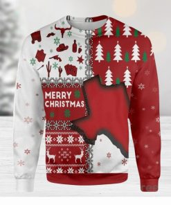 Texas Merry Christmas Ugly Sweater For Men Women