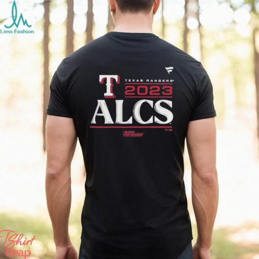 Texas Rangers 2023 ALCS Locker Room T Shirt - teejeep