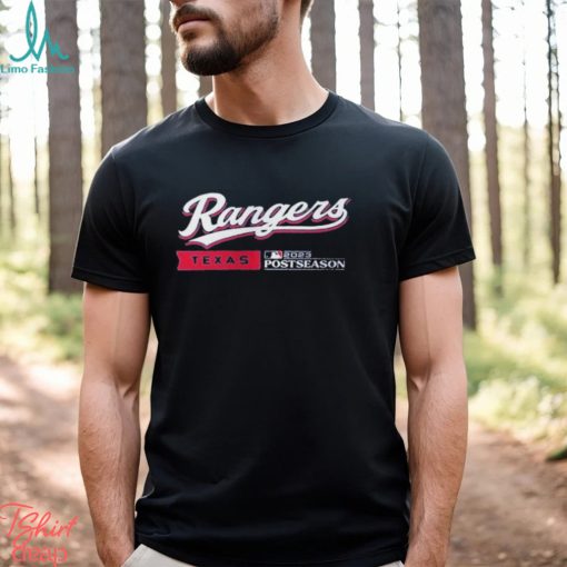 Texas Rangers 2023 Postseason Authentic Collection Dugout T Shirt