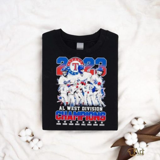 Texas Rangers AL West Division Champions 2023 shirt