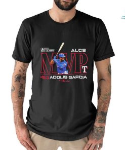 Texas Rangers Adolis Garcia Black 2023 American League Champions MVP T Shirt