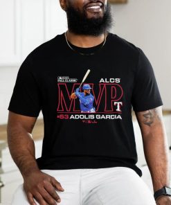 Texas Rangers Adolis Garcia Black 2023 American League Champions MVP T Shirt