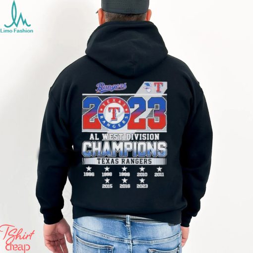 Texas Rangers Al West Champs 2023 T Shirt