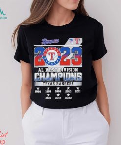 Texas Rangers Al West Champs 2023 T Shirt