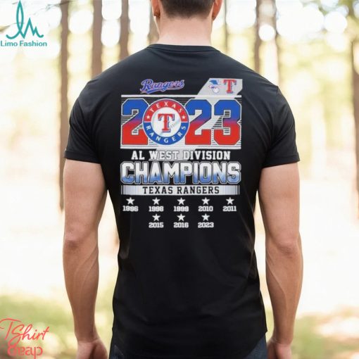 Texas Rangers Al West Champs 2023 T Shirt