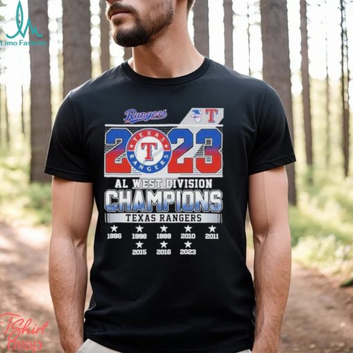 Texas Rangers Al West Champs 2023 T Shirt