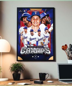 Texas Rangers Are Going To The World Series MLB American League Champs Home Decor Poster Canvas