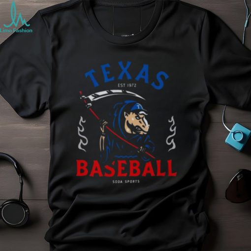 Texas Rangers Baseball Soda Sports Est 1972 T shirt