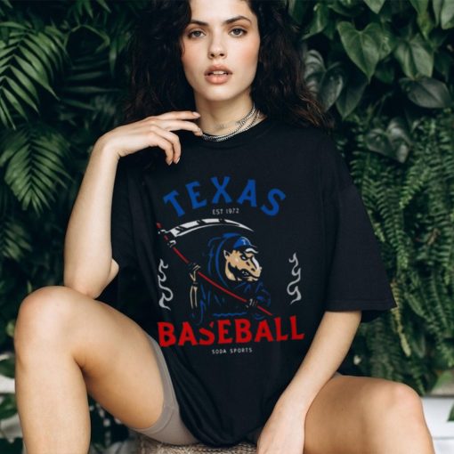 Texas Rangers Baseball Soda Sports Est 1972 T shirt