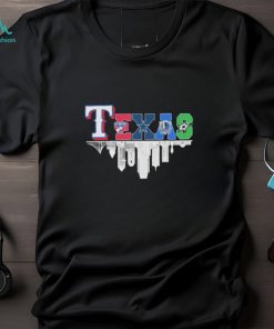 Texas Rangers Dallas Cowboys Skyline Sports Teams Logo shirt
