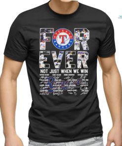 Toronto Blue Jays Team Forever Not Just When We Win Signatures T-shirt