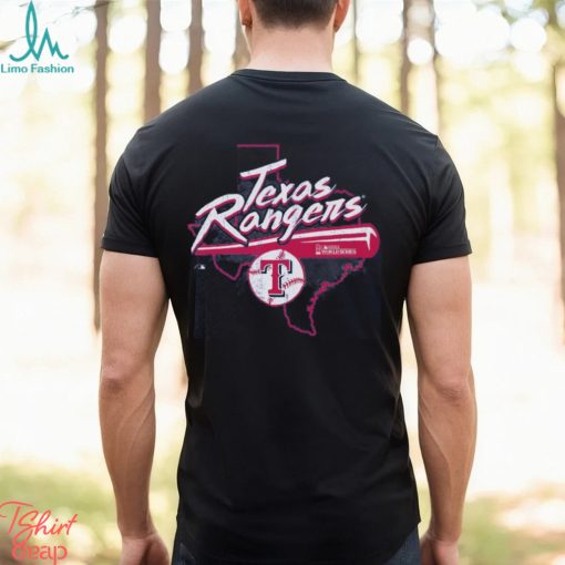 Texas Rangers Majestic Threads Women’s 2023 World Series T Shirt