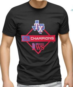 Texas Rangers Nike 2023 American League Champions Diamond Icon T Shirt