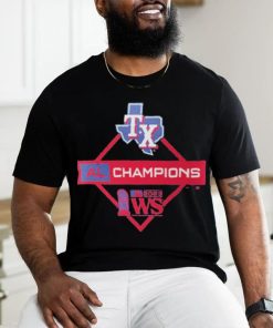 Texas Rangers Nike 2023 American League Champions Diamond Icon T Shirt