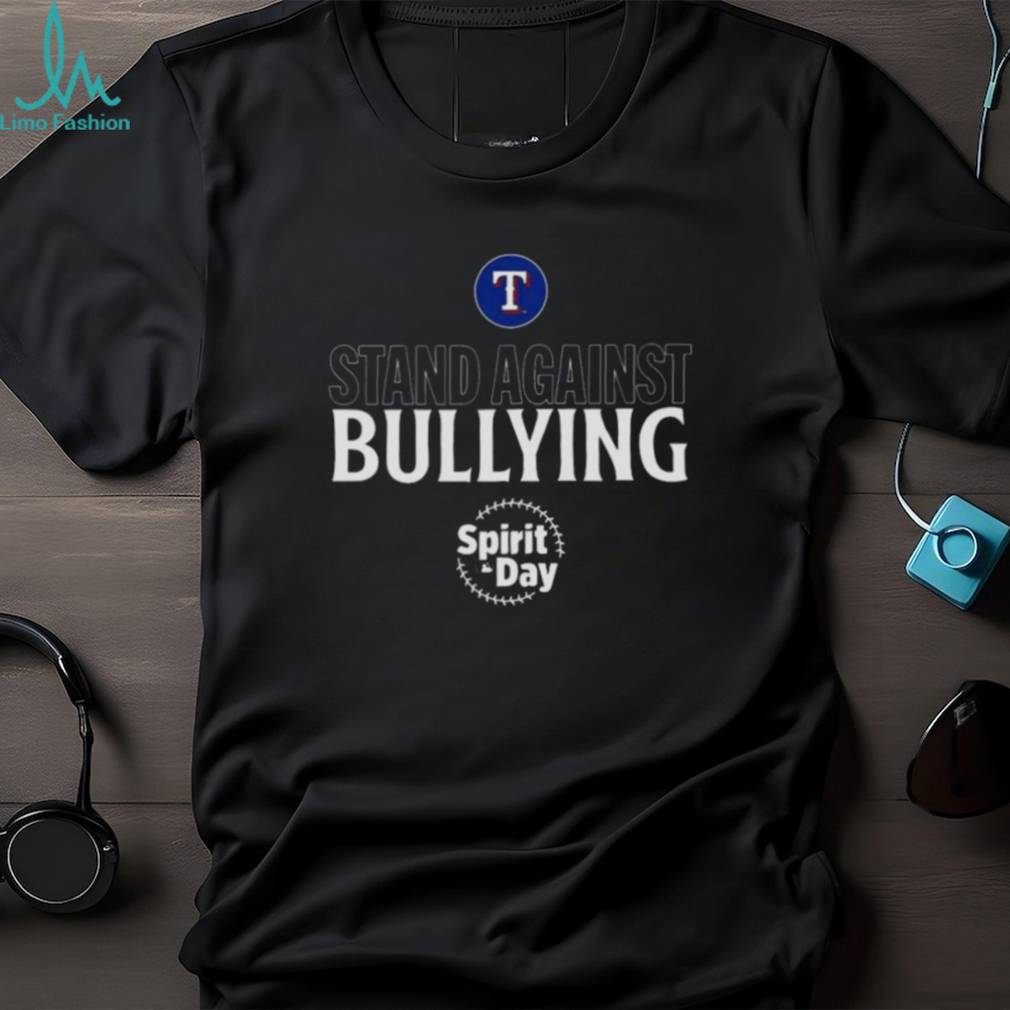 Official Texas Rangers Spirit day stand against bullying shirt