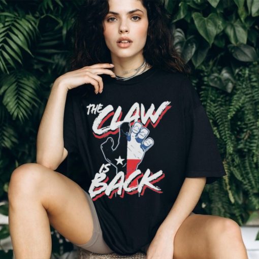 Texas Rangers The Claw Is shirt