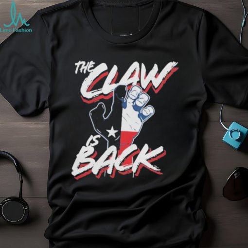 Texas Rangers The Claw Is shirt