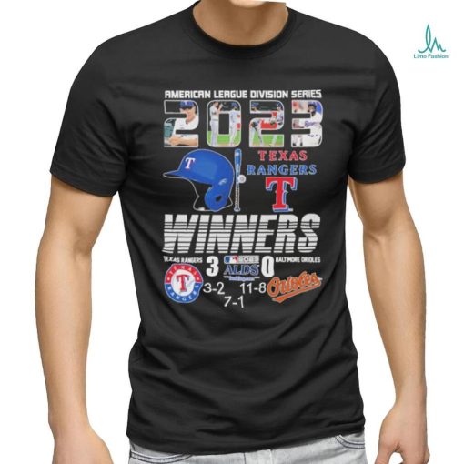 Texas Rangers vs Baltimore Orioles 2023 ALDS 3 0 Shirt