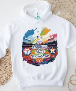Texas Rangers vs Houston Astros The 23′ Lonestar ALCS Showdown Shirt, hoodie, sweater, long sleeve and tank top Texas Rangers vs Houston Astros The 23′ Lonestar ALCS Showdown Shirt