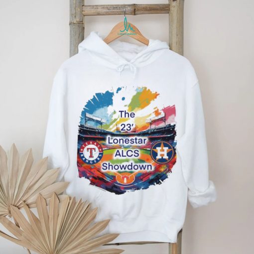 Texas Rangers vs Houston Astros The 23′ Lonestar ALCS Showdown Shirt