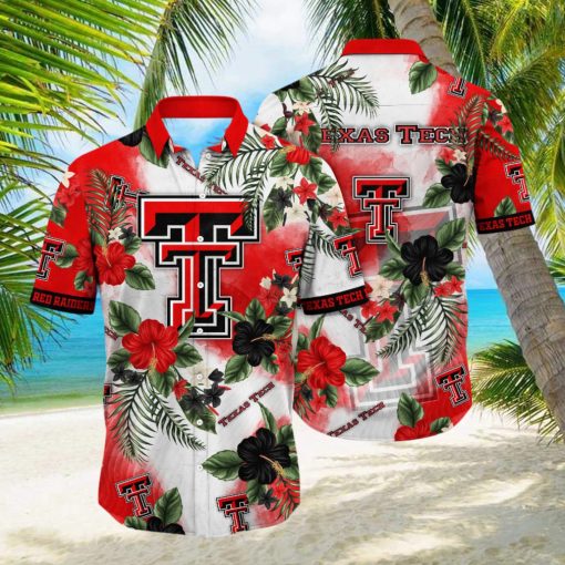 Texas Tech Red Raiders NCAA Hawaiian Shirt Sunglassestime Aloha Shirt