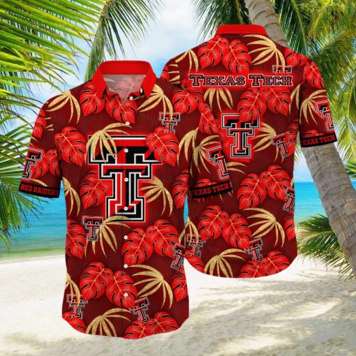 Texas Tech Red Raiders NCAA Hawaiian Shirt Warm Breezes Aloha Shirts