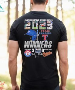Texas rangers American league divison series winner orioles shirt