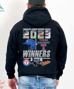 Texas rangers American league divison series winner orioles shirt