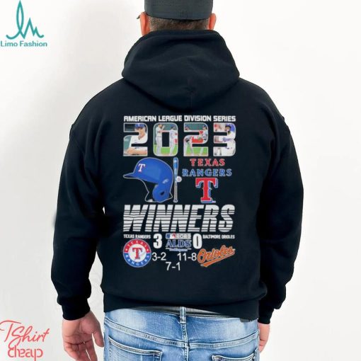 Texas rangers American league divison series winner orioles shirt